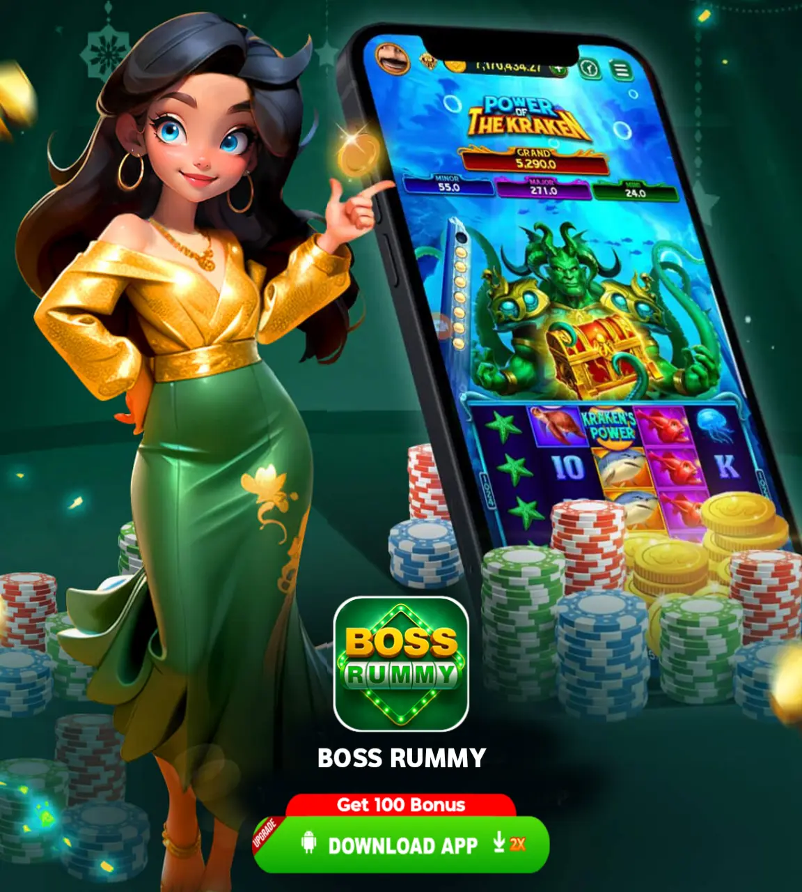 Boss Rummy Apk Banner